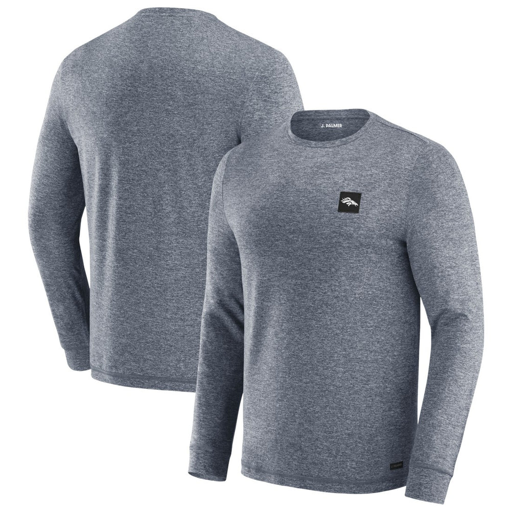 Denver Broncos J. Palmer Four Down Long Sleeve T-Shirt Navy - NFL