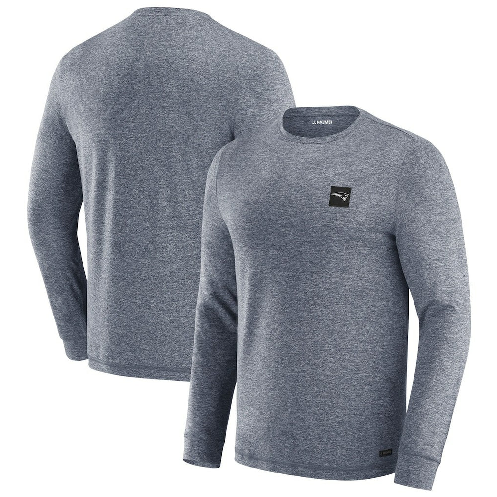 New England Patriots J. Palmer Four Down Long Sleeve T-Shirt Navy - NFL
