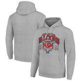 Atlanta Falcons Starter 80s Retro Pullover Hoodie Heather Gray - NFL