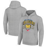 Los Angeles Chargers Starter 80s Retro Pullover Hoodie Heather Gray - NFL