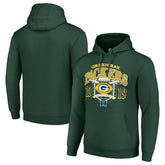 Green Bay Packers Starter 80s Retro Pullover Hoodie Green - NFL