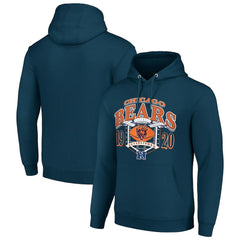 Chicago Bears Starter 80s Retro Pullover Hoodie Navy - NFL
