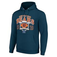 Chicago Bears Starter 80s Retro Pullover Hoodie Navy - NFL