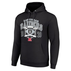 Las Vegas Raiders Starter 80s Retro Pullover Hoodie Black - NFL