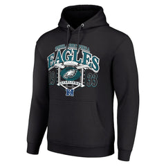 Philadelphia Eagles Starter 80s Retro Pullover Hoodie Black - NFL
