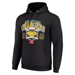 Los Angeles Chargers Starter 80s Retro Pullover Hoodie Black - NFL