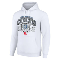 Indianapolis Colts Starter 80s Retro Pullover Hoodie White - NFL