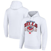 Buffalo Bills Starter 80s Retro Pullover Hoodie White - NFL