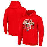 San Francisco 49ers Starter 80s Retro Pullover Hoodie Scarlet - NFL