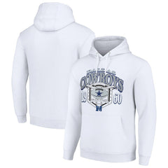 Dallas Cowboys Starter 80s Retro Pullover Hoodie White - NFL