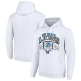Detroit Lions Starter 80s Retro Pullover Hoodie White - NFL