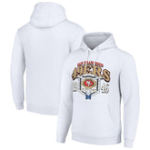 San Francisco 49ers Starter 80s Retro Pullover Hoodie White - NFL
