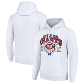 New York Giants Starter 80s Retro Pullover Hoodie White - NFL