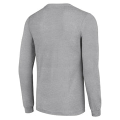 Chicago Bears Starter Retro Long Sleeve Graphic T-Shirt Heather Gray - NFL
