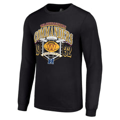 Washington Commanders Starter Retro Long Sleeve Graphic T-Shirt Black - NFL