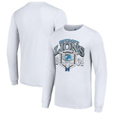 Detroit Lions Starter Retro Long Sleeve Graphic T-Shirt White - NFL