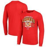 Kansas City Chiefs Starter Retro Long Sleeve Graphic T-Shirt Red - NFL