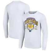 Minnesota Vikings Starter Retro Long Sleeve Graphic T-Shirt White - NFL
