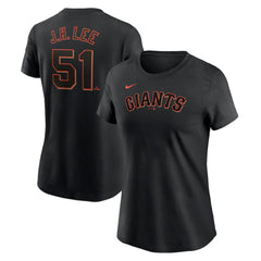 Jung Hoo Lee San Francisco Giants Nike Women's Cooperstown Collection Fuse Name & Number T-Shirt for sale