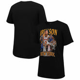 NBA - Jalen Brunson New York Knicks Stadium Essentials Unisex Player Crossroads T-Shirt - Black