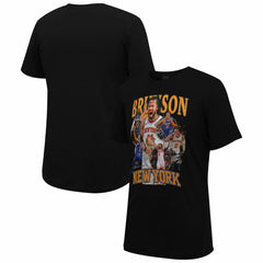 NBA - Jalen Brunson New York Knicks Stadium Essentials Unisex Player Crossroads T-Shirt - Black