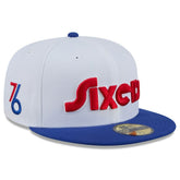 New Era - Philadelphia 76ers 2024/25 City Edition 59FIFTY Fitted Hat - White