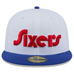 New Era - Philadelphia 76ers 2024/25 City Edition 59FIFTY Fitted Hat - White