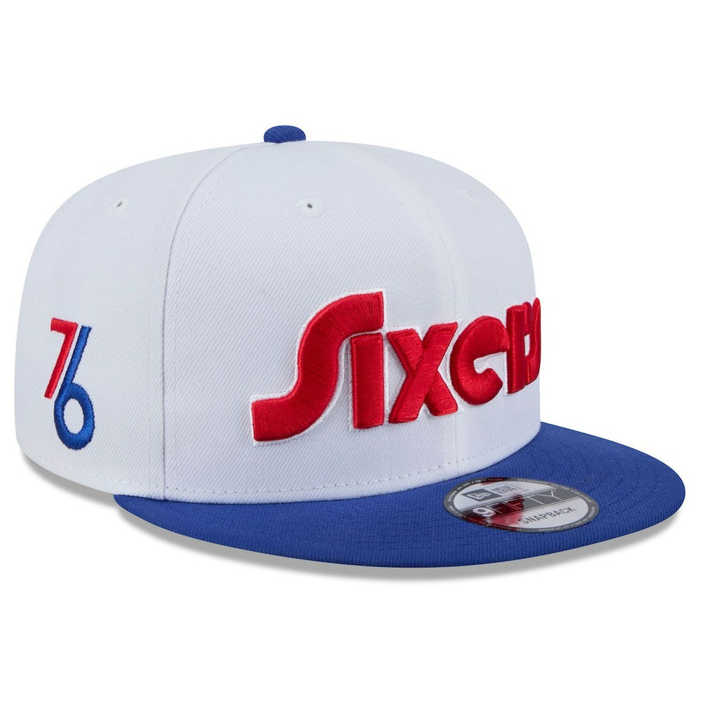 New Era - Philadelphia 76ers 2024/25 City Edition 9FIFTY Snapback Hat - White