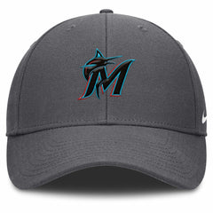 Miami Marlins Nike Club Performance Adjustable Hat discount
