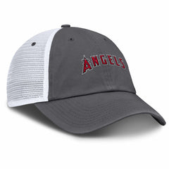 Los Angeles Angels Nike Wordmark Club Adjustable Trucker Hat Lifestyle