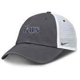 Tampa Bay Rays Nike Wordmark Club Adjustable Trucker Hat Sale