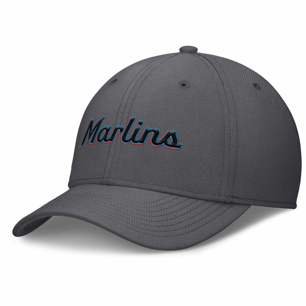 Miami Marlins Nike Swoosh Performance Flex Hat Clearance