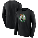 NBA - Boston Celtics Midnight Mascot Long Sleeve T-Shirt - Black