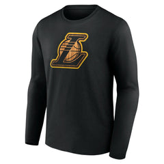 NBA - Los Angeles Lakers Hardwood Long Sleeve T-Shirt - Black