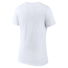 NBA - Los Angeles Lakers Women's Alternate Logo V-Neck T-Shirt - White