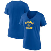 NBA - Golden State Warriors Women's Overtime V-Neck T-Shirt - Royal