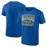 NBA - Golden State Warriors Give And Go Play T-Shirt - Royal