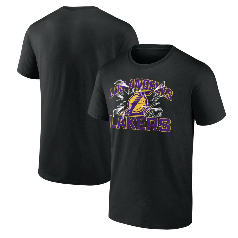 NBA - Los Angeles Lakers Shattered T-Shirt - Black