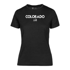 Colorado Avalanche - Levelwear Women's Maddox City Capsule T-Shirt Black