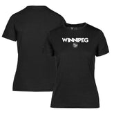 Winnipeg Jets - Levelwear Women's Maddox City Capsule T-Shirt Black