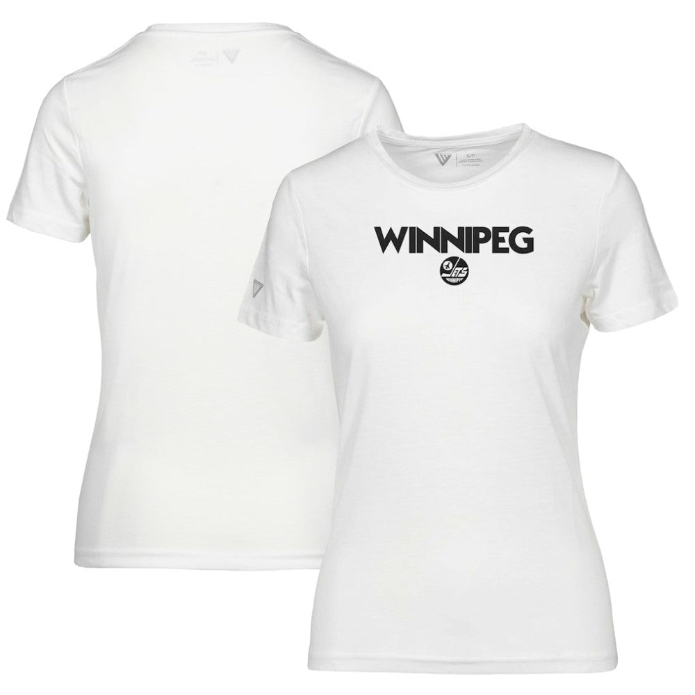Winnipeg Jets - Levelwear Women's Maddox City Capsule T-Shirt White