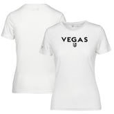 Vegas Golden Knights Levelwear Women's Maddox City Capsule T-Shirt White