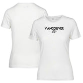Vancouver Canucks - Levelwear Women's Maddox City Capsule T-Shirt White