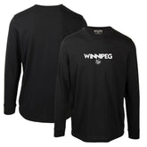 Winnipeg Jets - Levelwear Oscar City Capsule Long Sleeve T-Shirt Black
