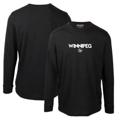 Winnipeg Jets - Levelwear Oscar City Capsule Long Sleeve T-Shirt Black