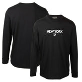 New York Rangers Levelwear Oscar City Capsule Long Sleeve T-Shirt Black