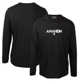 Anaheim Ducks - Levelwear Oscar City Capsule Long Sleeve T-Shirt Black