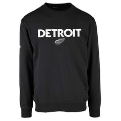 Detroit Red Wings - Levelwear Zane City Capsule Pullover Sweatshirt Black