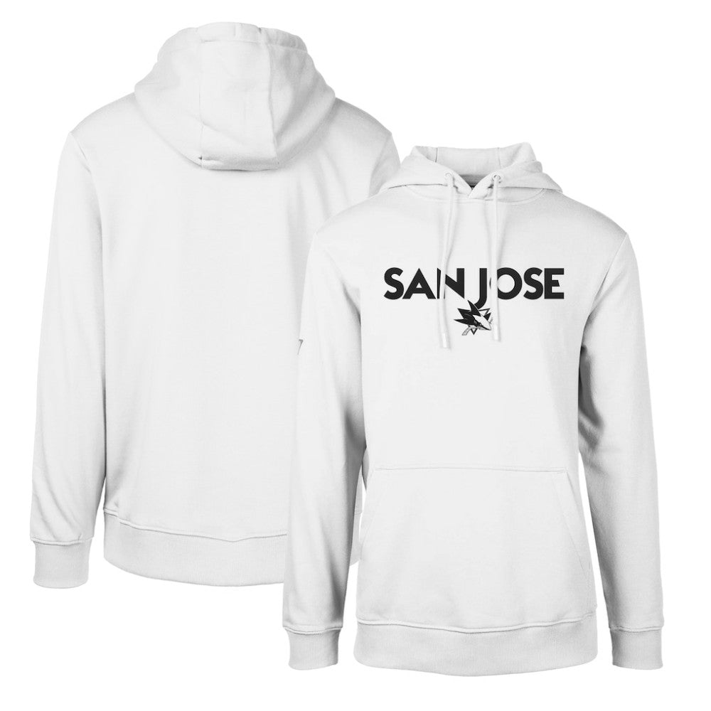 San Jose Sharks - Levelwear Podium City Capsule Pullover Hoodie White