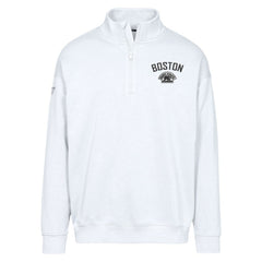 Boston Bruins Levelwear Murray City Capsule Quarter-Zip Sweatshirt White